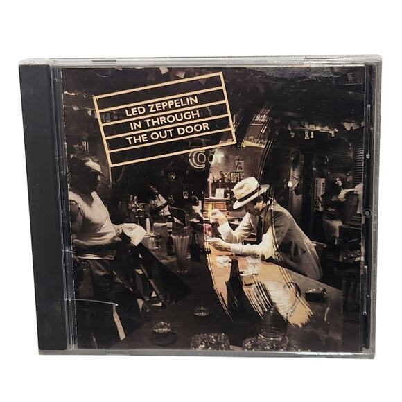 Led Zeppelin In Through The Out Door Tested Vintage CD Atlantic 1979 Pre-owned - Picture 1 of 4